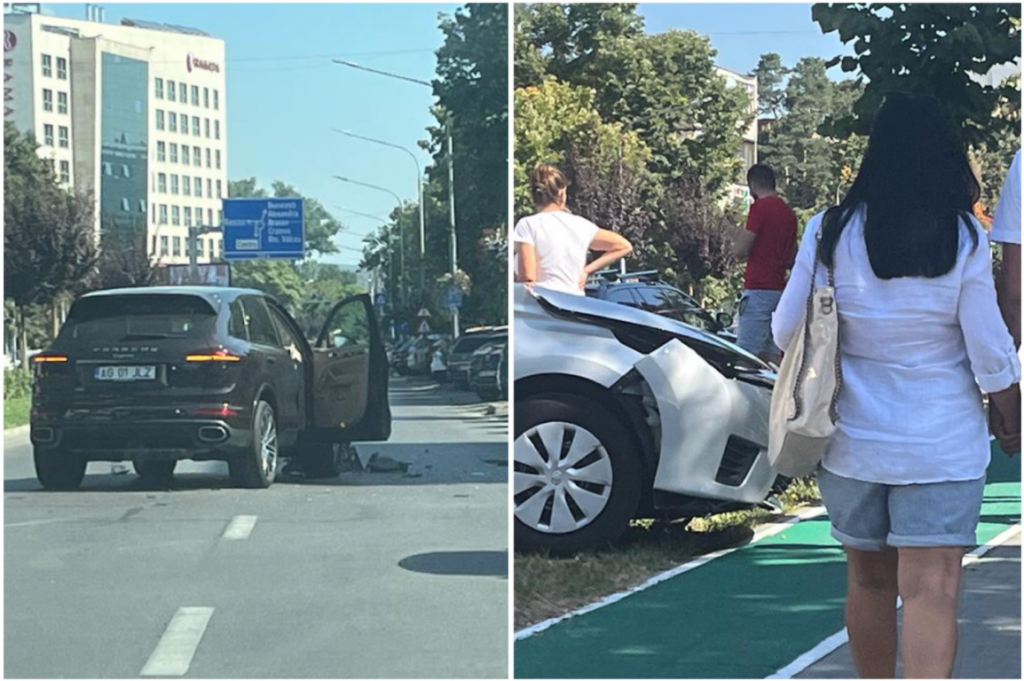 Accident pe Calea București