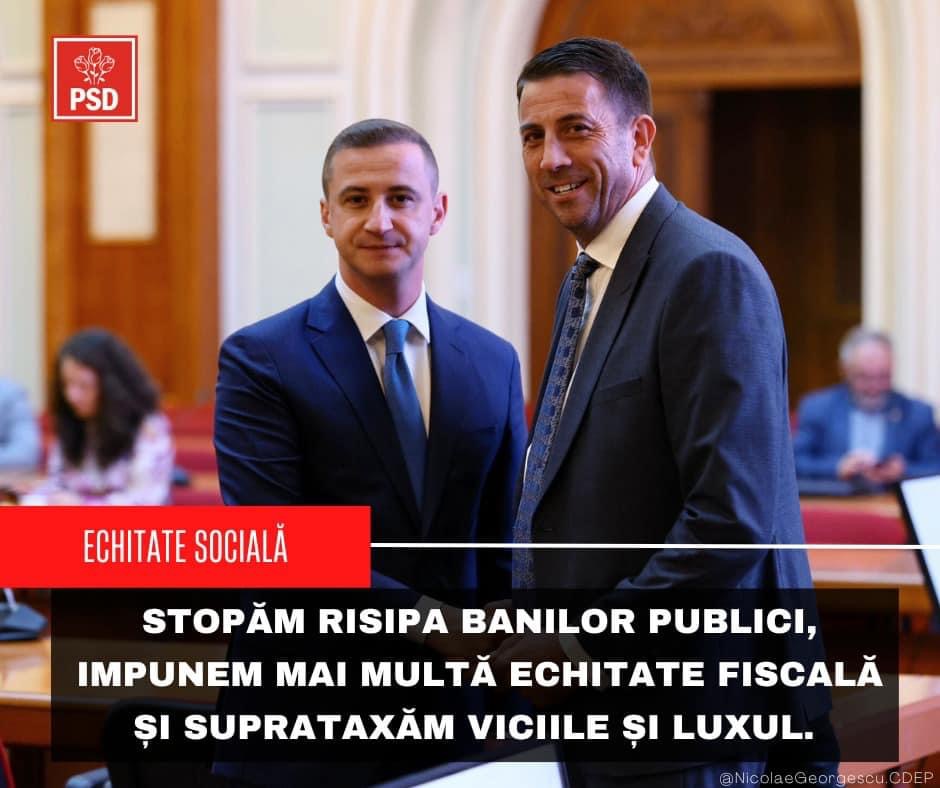 Nicolae Georgescu, deputat, vicepreședinte PSD Argeș: Stopăm risipa banilor publici