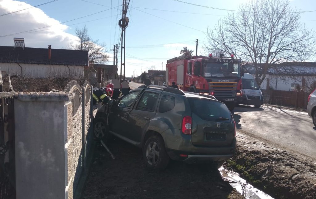 Accident în comuna Dârmănești