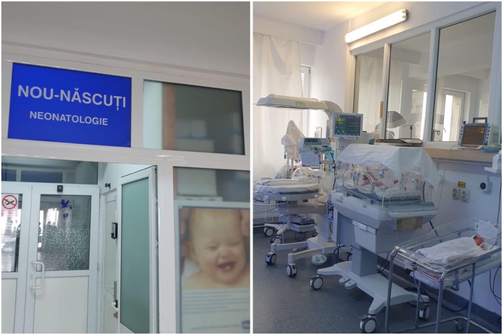 Trei bebeluși s-au născut pe 1 ianuarie 2024 la maternitatea Spitalului  Județean Pitești