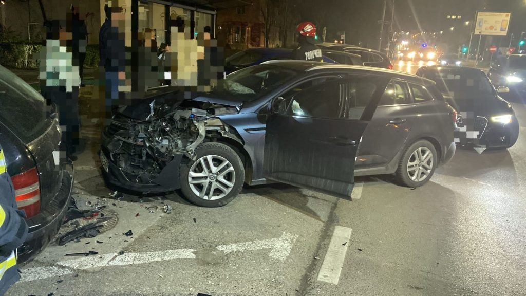 Accident pe Calea București