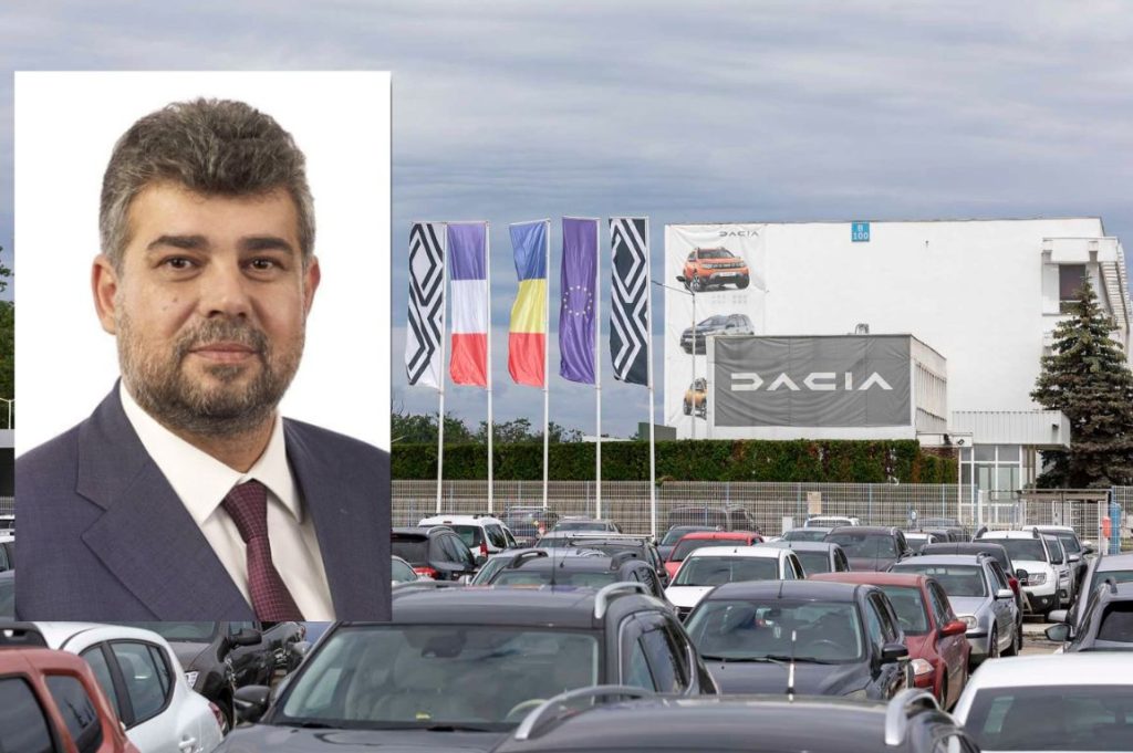 Premierul Marcel Ciolacu vine la Uzina Dacia Mioveni