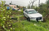 Accident grav în Argeș. O mașină a intrat în gard