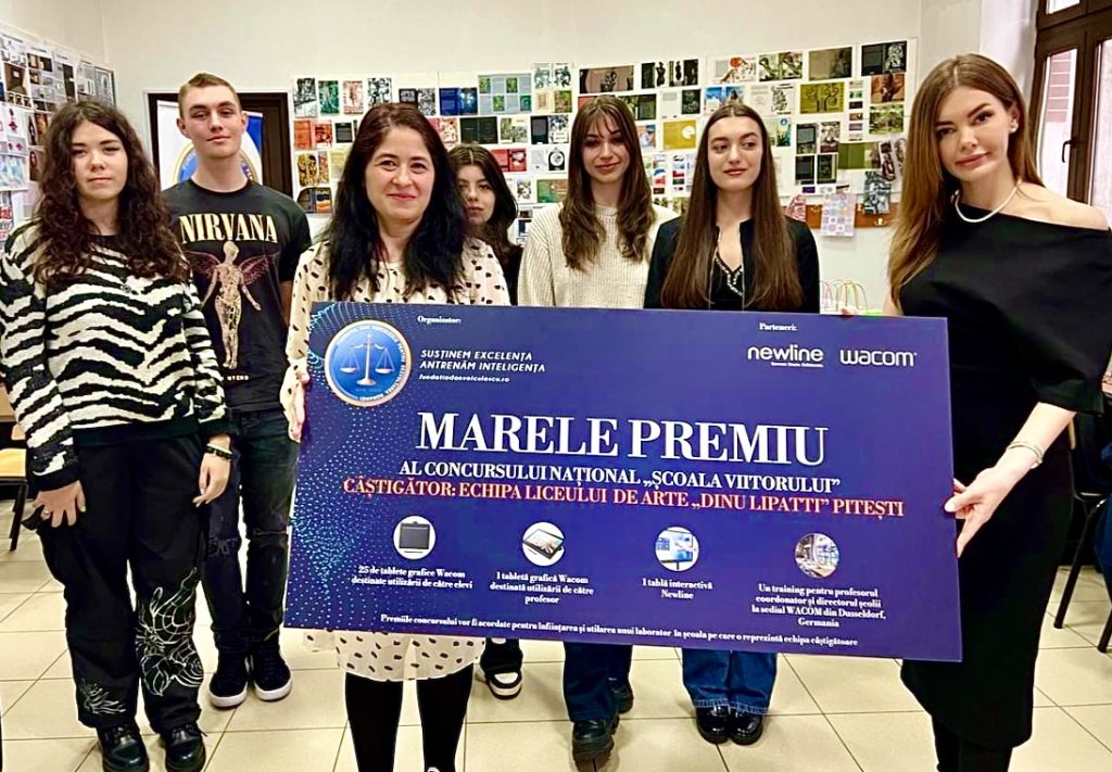 Liceul “Lipatti” din Pitești a câştigat concursul Şcoala Viitorului