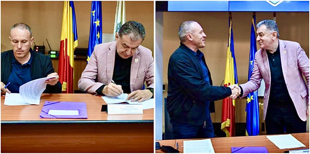 A fost semnat contractul pentru renovarea unei noi școli din Pitești