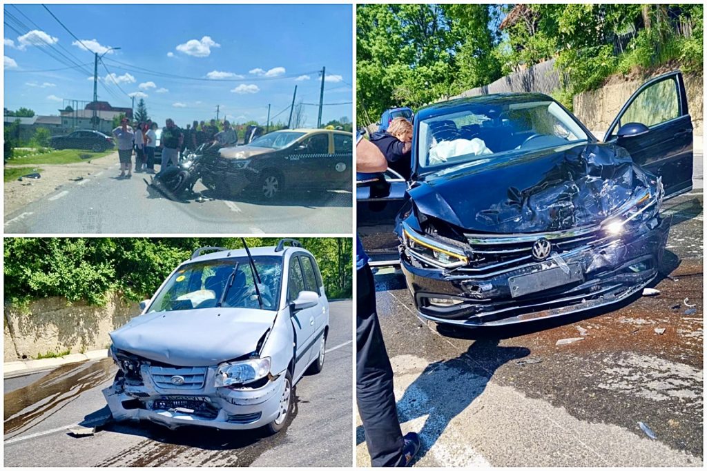 Două accidente au avut loc acum în Argeș. Mai multe victime
