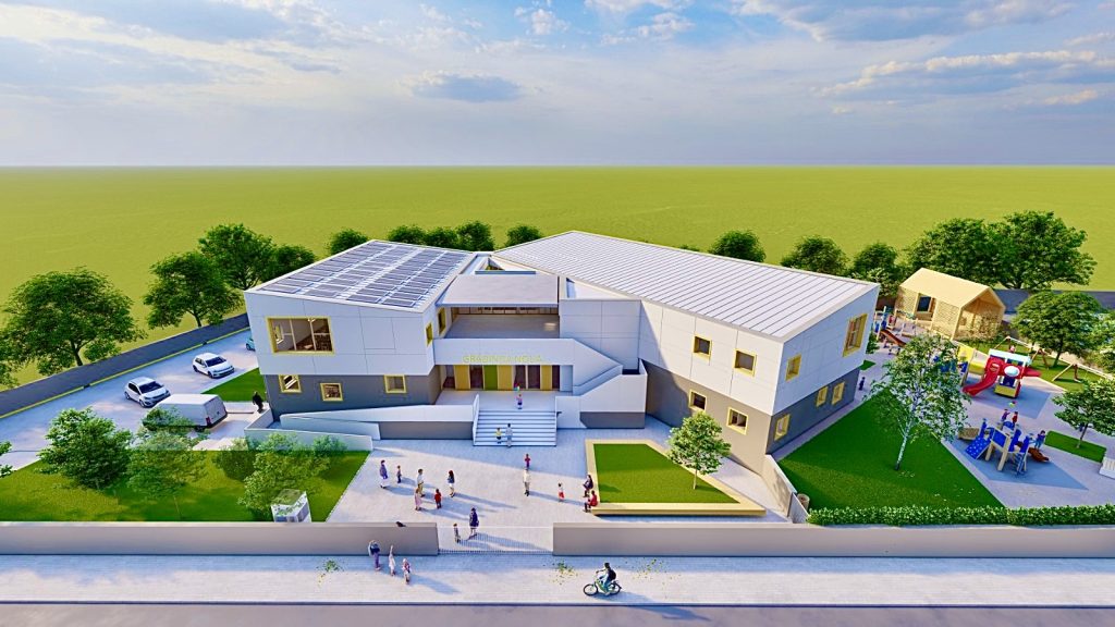 Grădiniță nouă de 500.000 euro într-o comună din județul Argeș