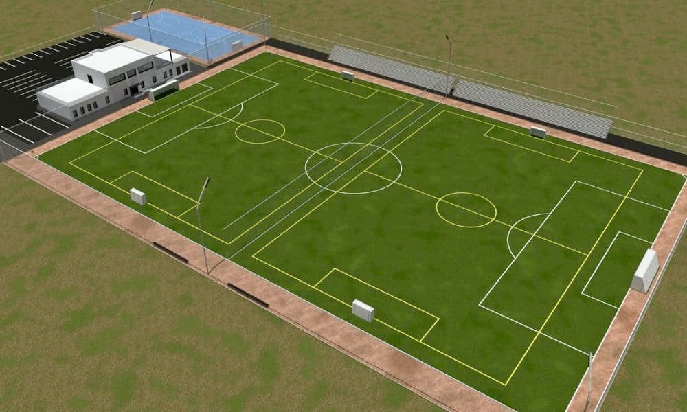 Un nou teren de sport multifuncțional în Pitești. Va fi gata în 4 luni