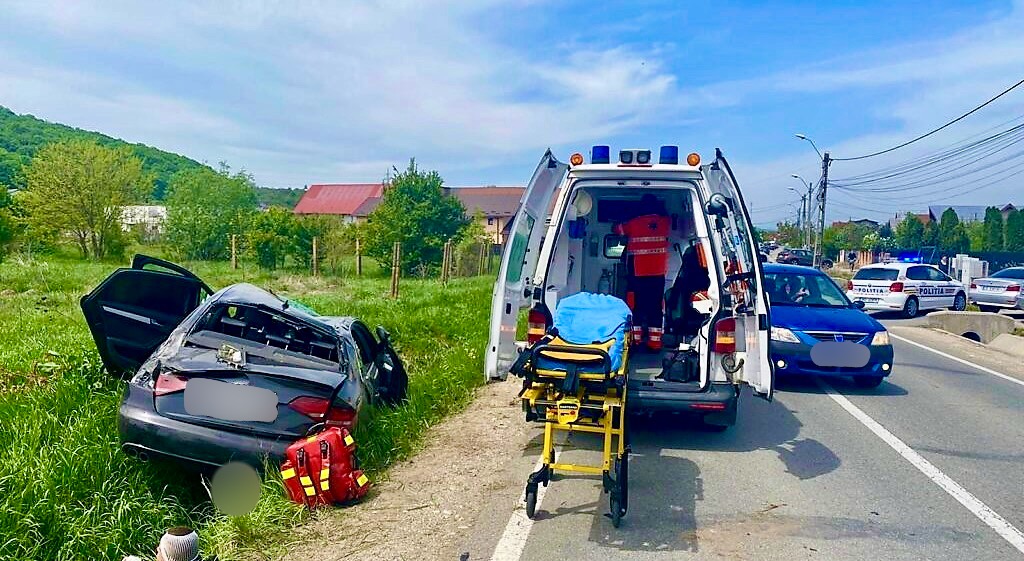 Accident în comuna Bascov, două victime