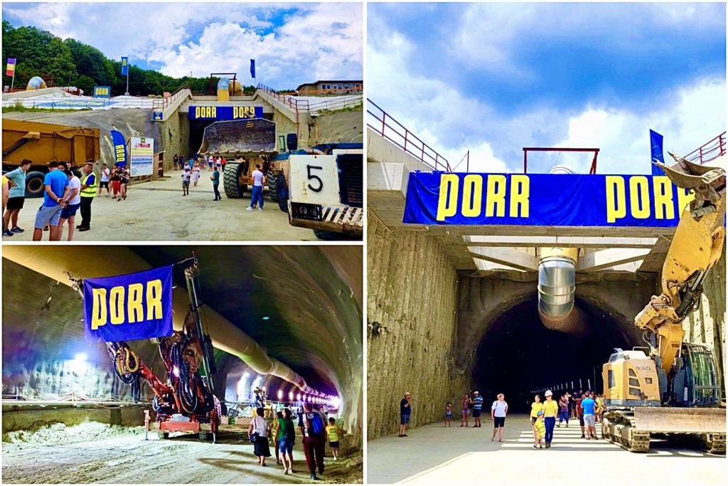 Tunelurile de pe autostrada Sibiu - Pitești sunt de pe altă planetă!