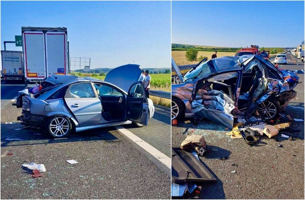 Un alt accident cu trei mașini implicate a avut loc în Argeș