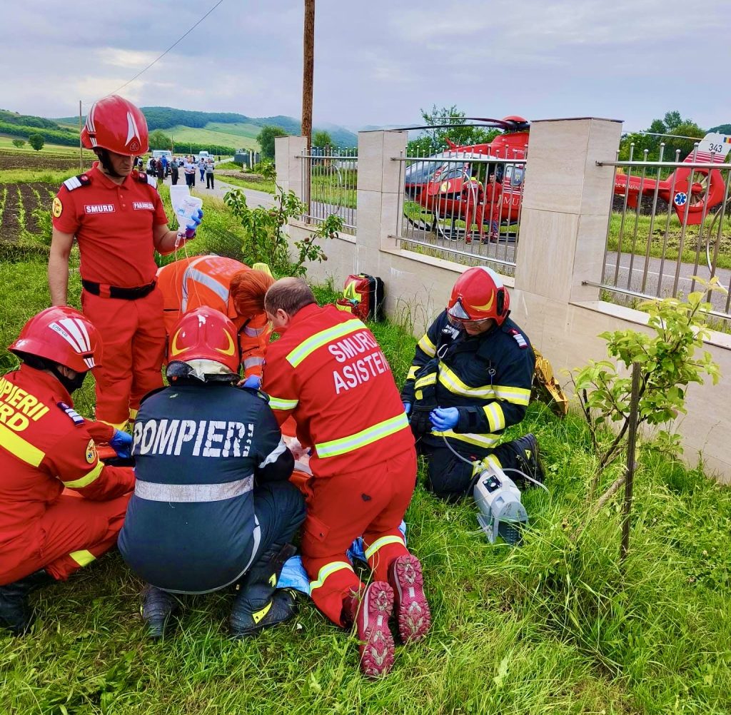 Accident cu victimă în Argeș