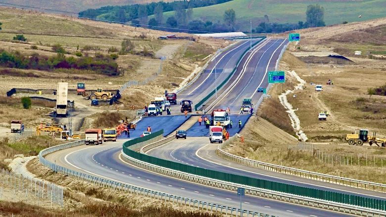 Porr Construct uimește! Ce se întâmplă pe șantierul secțiunii 4 a autostrăzii Sibiu – Pitești