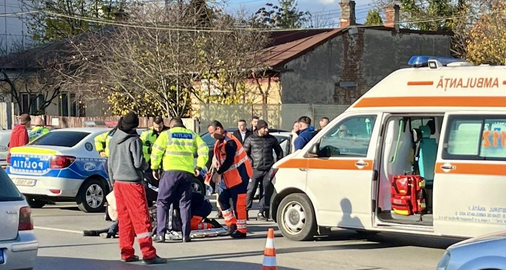 Accident cu pieton acroșat într-o comună din județul Argeș