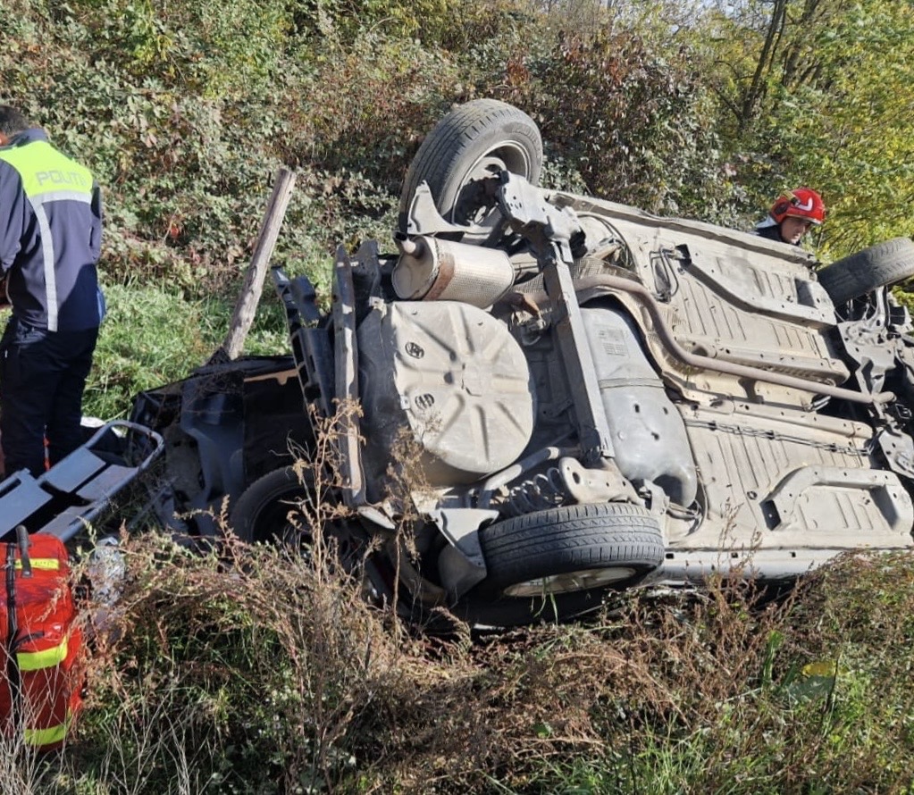 Accident cu victime într-o comună din Argeș