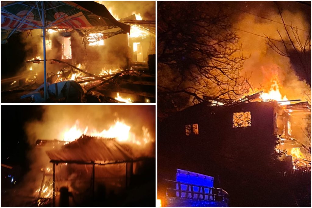 Incendiu în Argeș 