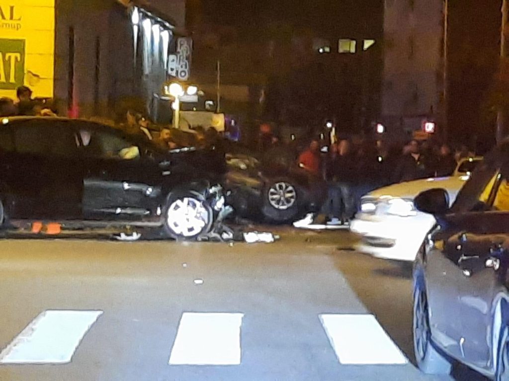 Accident deosebit de grav în centrul Piteștiului, lângă The Place