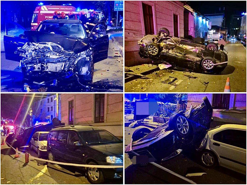 Accident în Pitești 