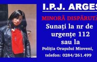 Alarmă în Argeș. Andreea are 13 ani și este căutată de Poliție