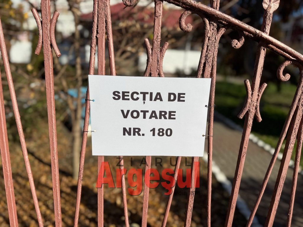 Secție de votare Argeș