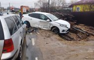 Accident cu două autoturisme implicate în Argeș. A ajuns în canal