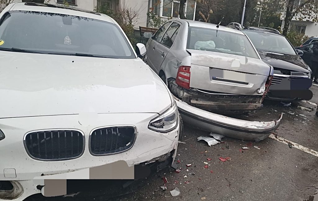 Accident în Bascov 