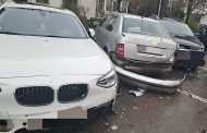 Accident cu 5 mașini implicate lângă Pitești