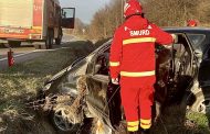 Accident într-o comună din Argeș. A ajuns cu mașina în canal