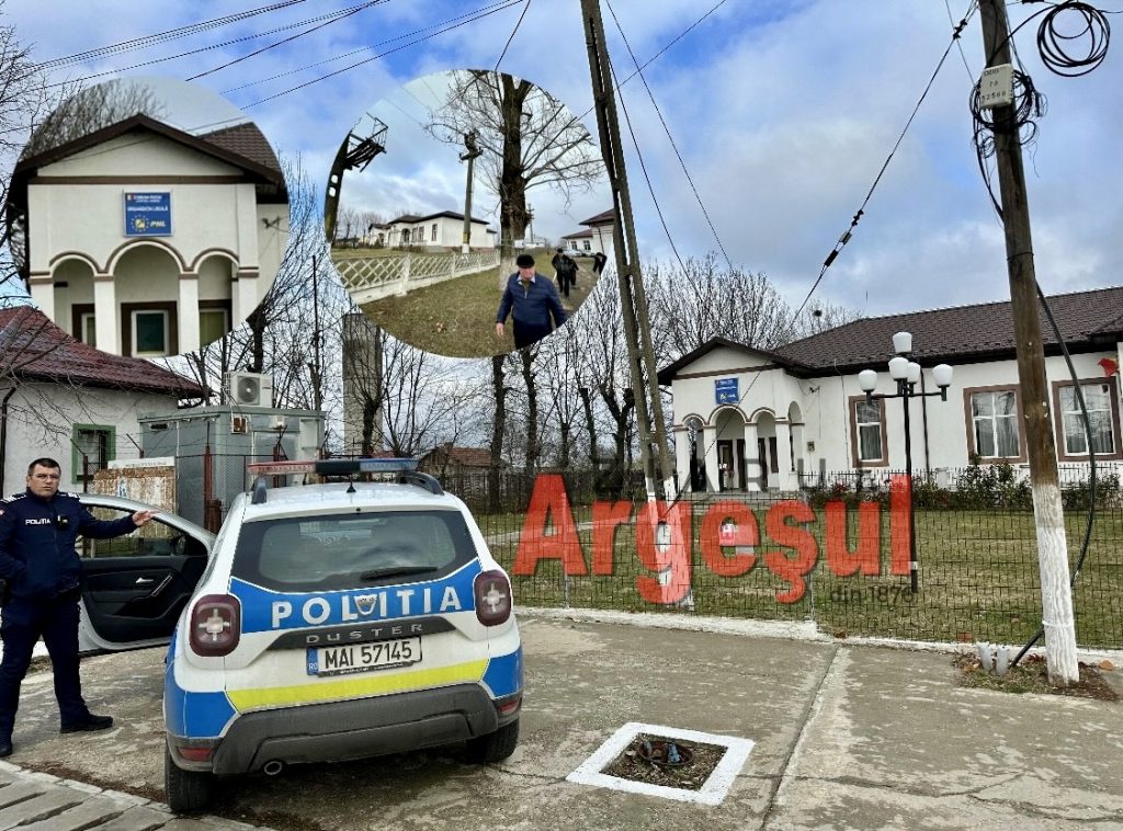 Poliția la secție de vot