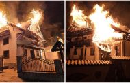 Incendiu devastator la o vilă din Argeș. Din ce cauză a luat foc