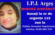 Minora de 14 ani din Călinești, găsită de polițiști în județul Ilfov