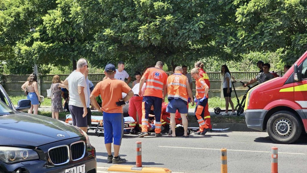 Accident cu victimă pieton în Pitești