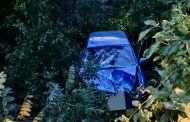 Accident pe DN 73 C. Tânăr de 20 ani, rănit după ce a ajuns cu mașina în șanț