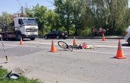 Biciclist din Miroși, în stare gravă după ce a fost lovit de un autoturism pe DN 65A