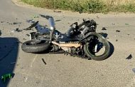 Accident între o motocicletă și un autoturism în comuna Mărăcineni