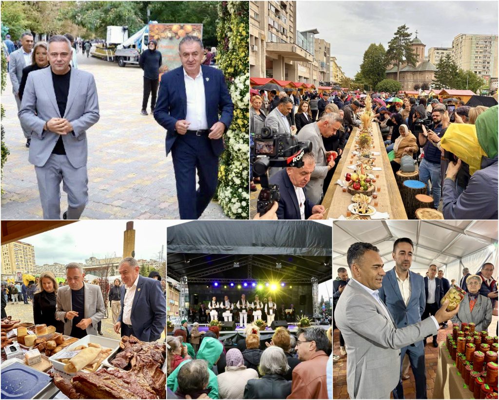 Festivalul “Toamna piteșteană” și-a deschis porțile! Ministrul Agriculturii, prezent la startul festivalului