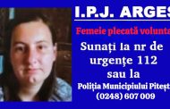 Ce s-a întâmplat cu femeia de 30 ani dispărută în Pitești