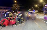 Accident grav pe trecerea de pietoni în Pitești, zona Leroy Merlin