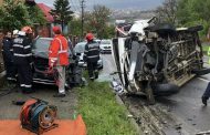 Accidente în comunele Călinești și Bascov. Două persoane transportate la spital