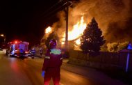 Incendiu puternic în Pitești. A luat foc o gospodărie din cartierul Războieni