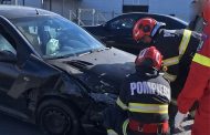 Două mașini implicate într-un accident rutier în comuna Albota