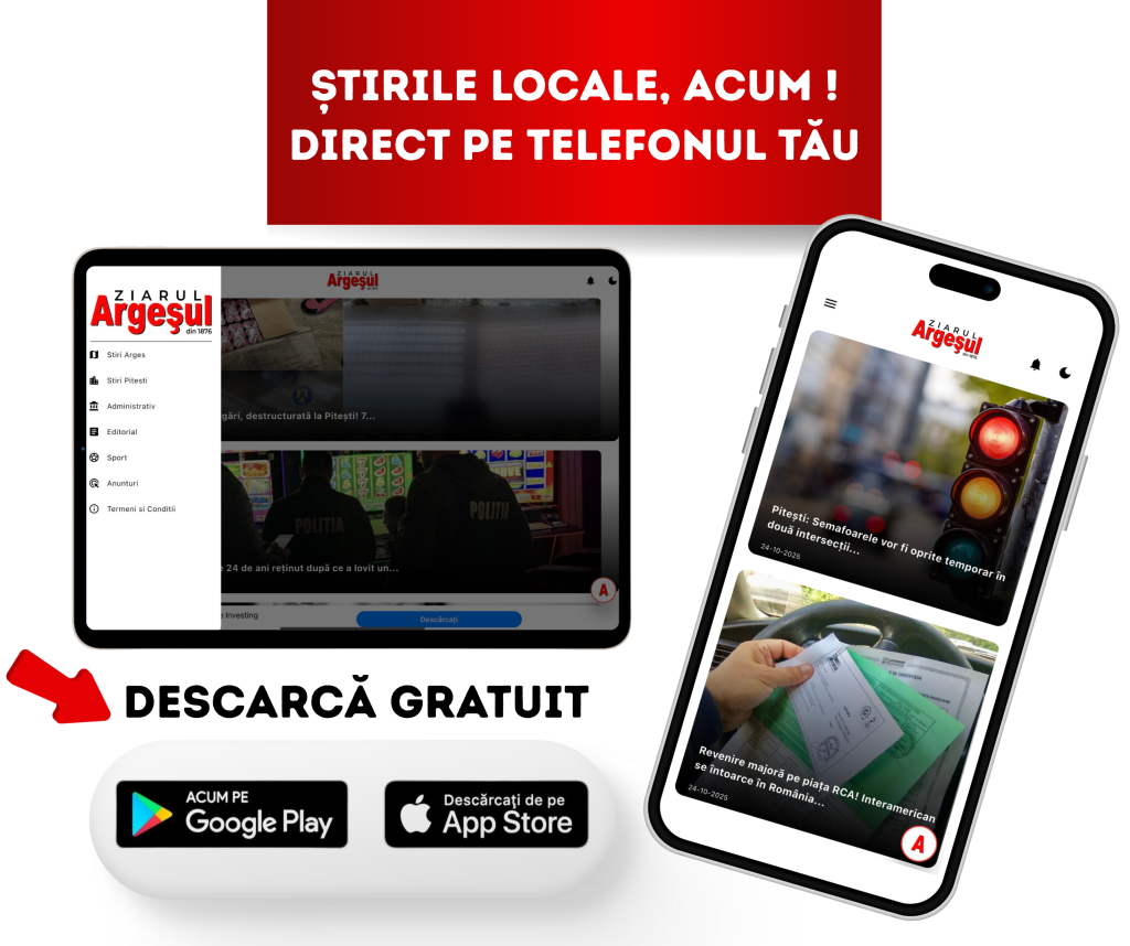Aplicația mobilă Ziarul Argeșul 