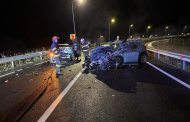 Trei persoane rănite după un accident pe autostrada A1, lângă Curtea de Argeș