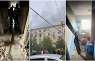 O nouă explozie devastatoare la un bloc de garsoniere. Victime cu arsuri grave