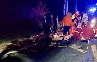 Accident între un autoturism și două atelaje! 3 victime duse de urgență la spital