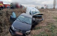 Accident cu două mașini implicate în comuna Mărăcineni