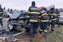 Accident grav în Argeș! O șoferiță a ajuns la spital după o manevră riscantă