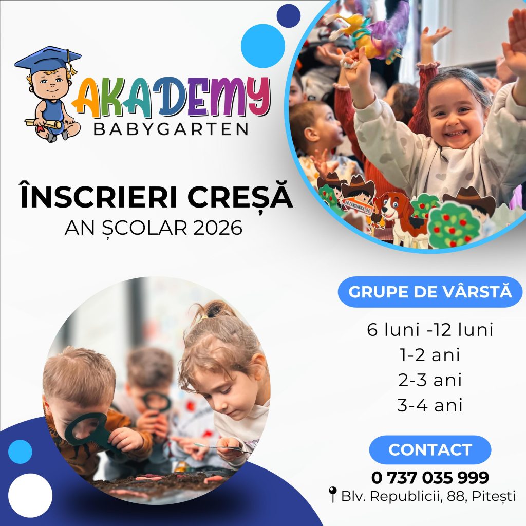 Poza pentru articolul Pitești. Acum! Au început înscrierile la CREȘĂ pentru anul școlar 2026