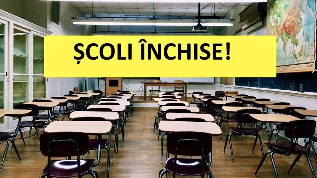 Poza pentru articolul Școli din Argeș, închise! Cursuri online și activitate suspendată luni, 12 ianuarie