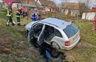 Accident cu victime. A intrat într-un cap de pod